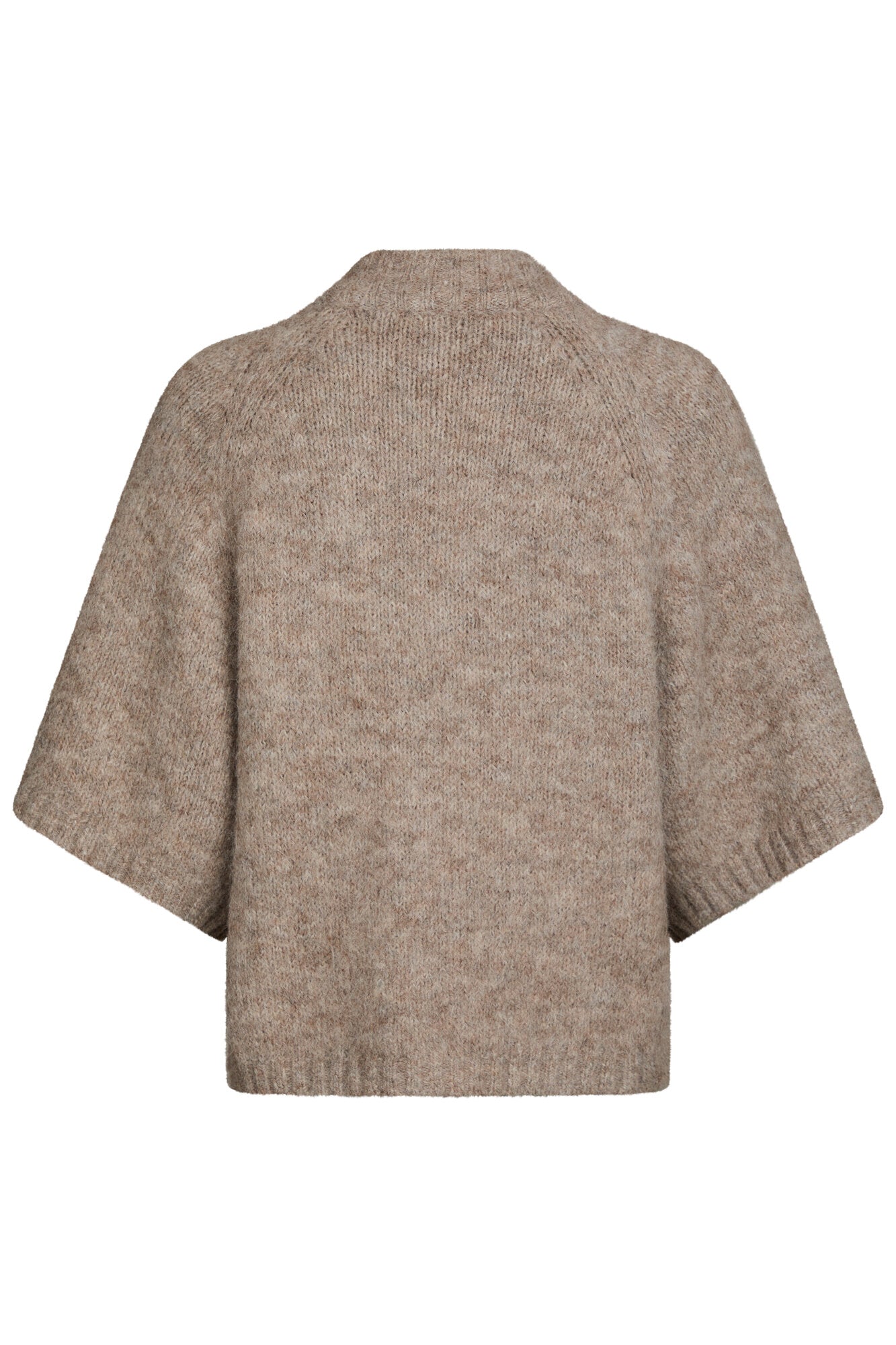 Benuta Fluffy cardigan - Beige Melange